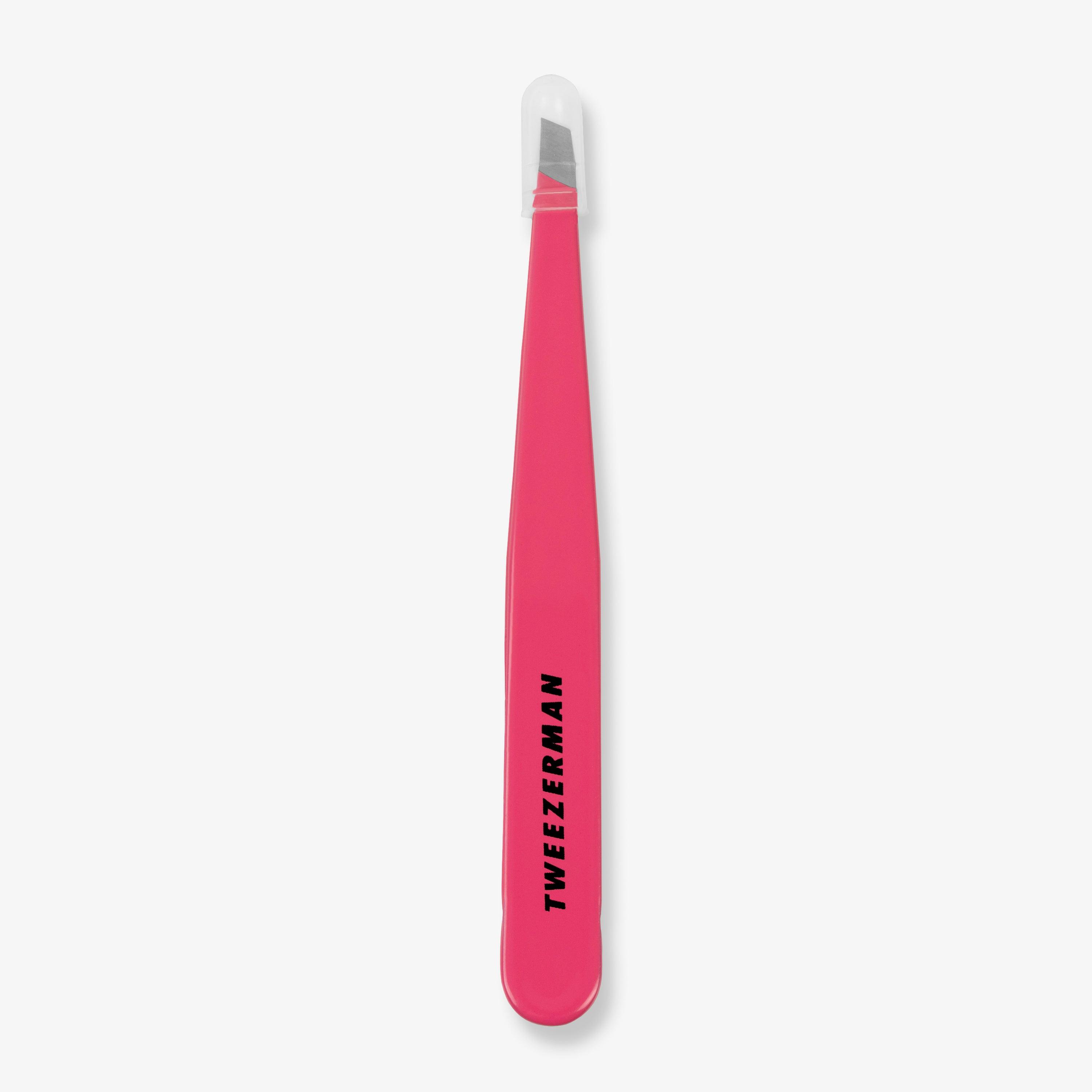 Tweezerman - Slant tweezer Pink - SerumGeeks