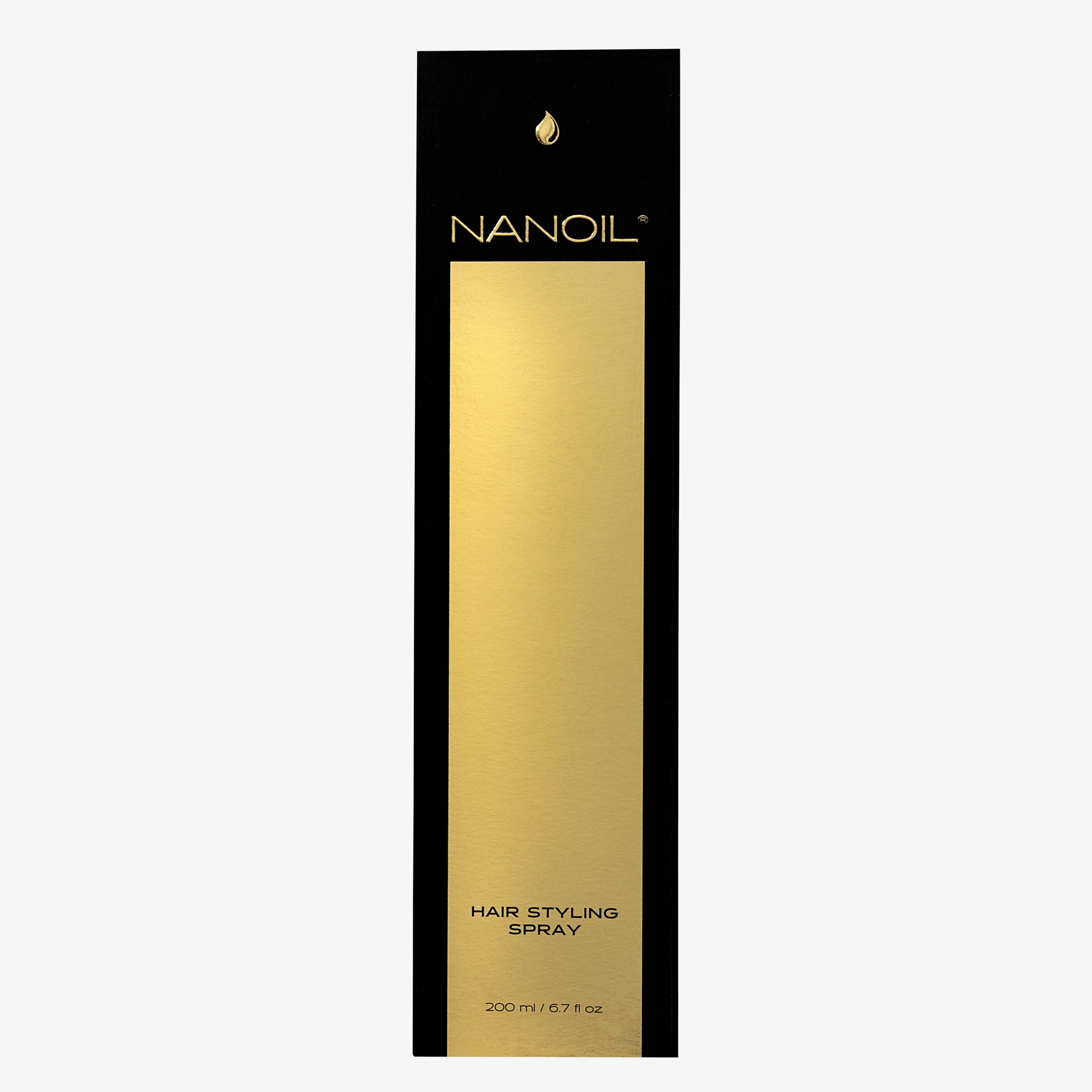 Nanoil hair styling spray - SerumGeeks
