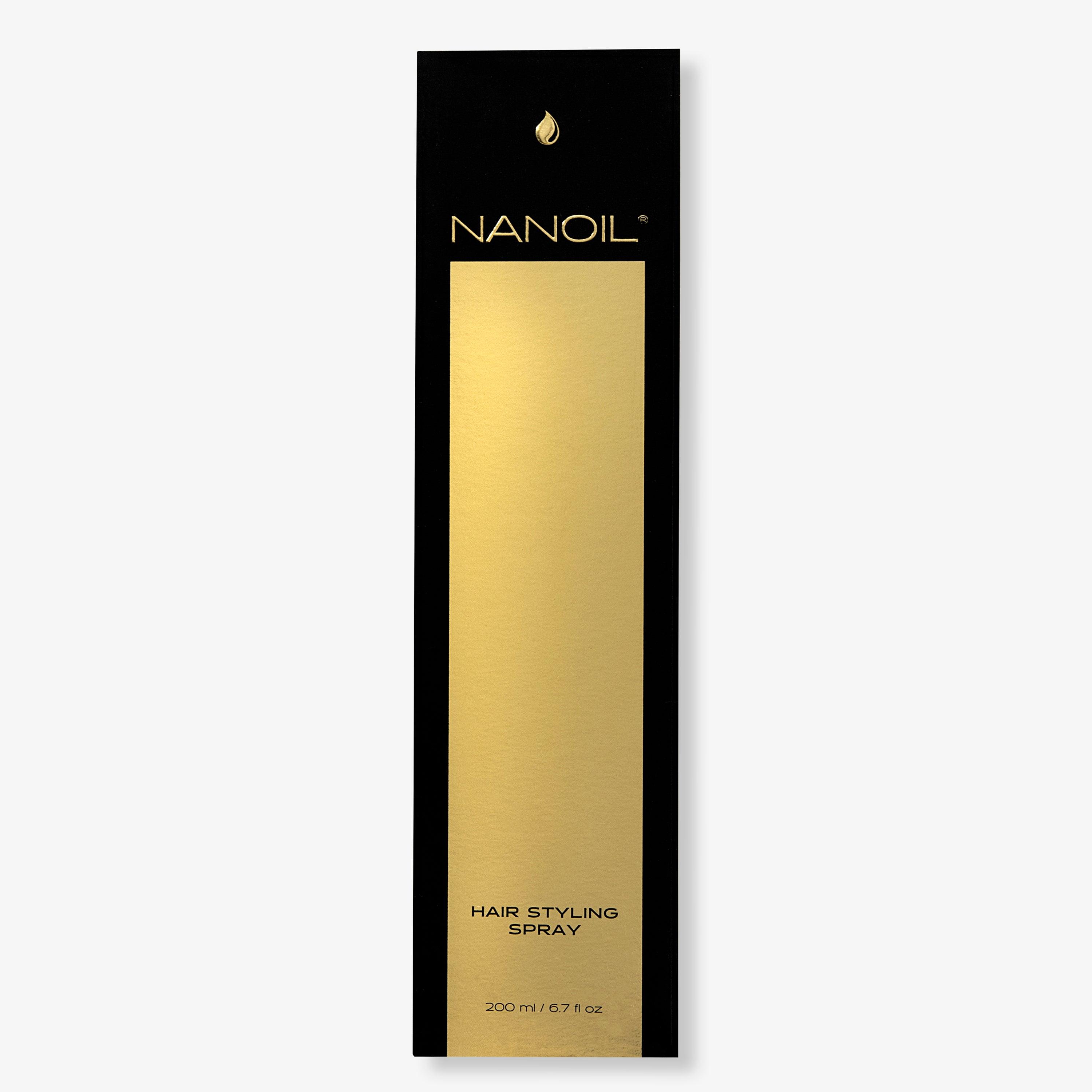 Nanoil hair styling spray - SerumGeeks