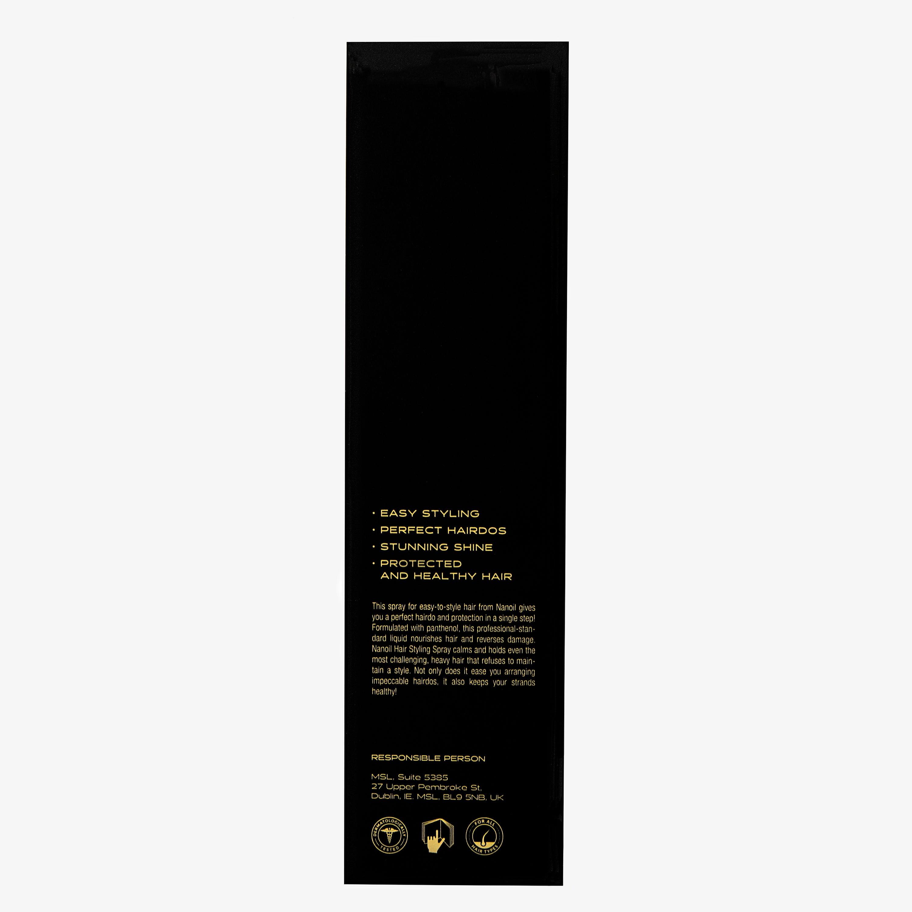 Nanoil heat protectant spray - SerumGeeks