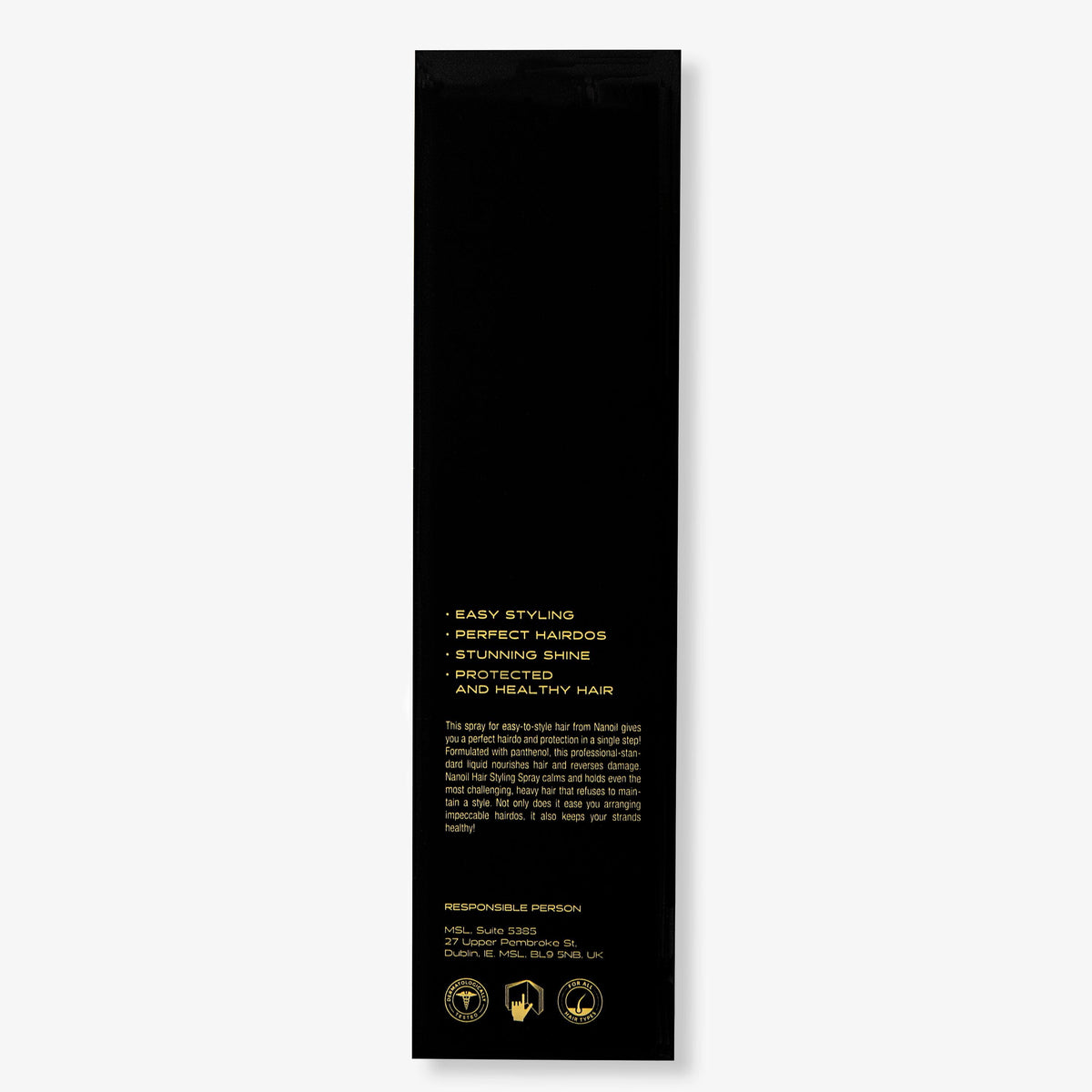 Nanoil hair styling spray - SerumGeeks