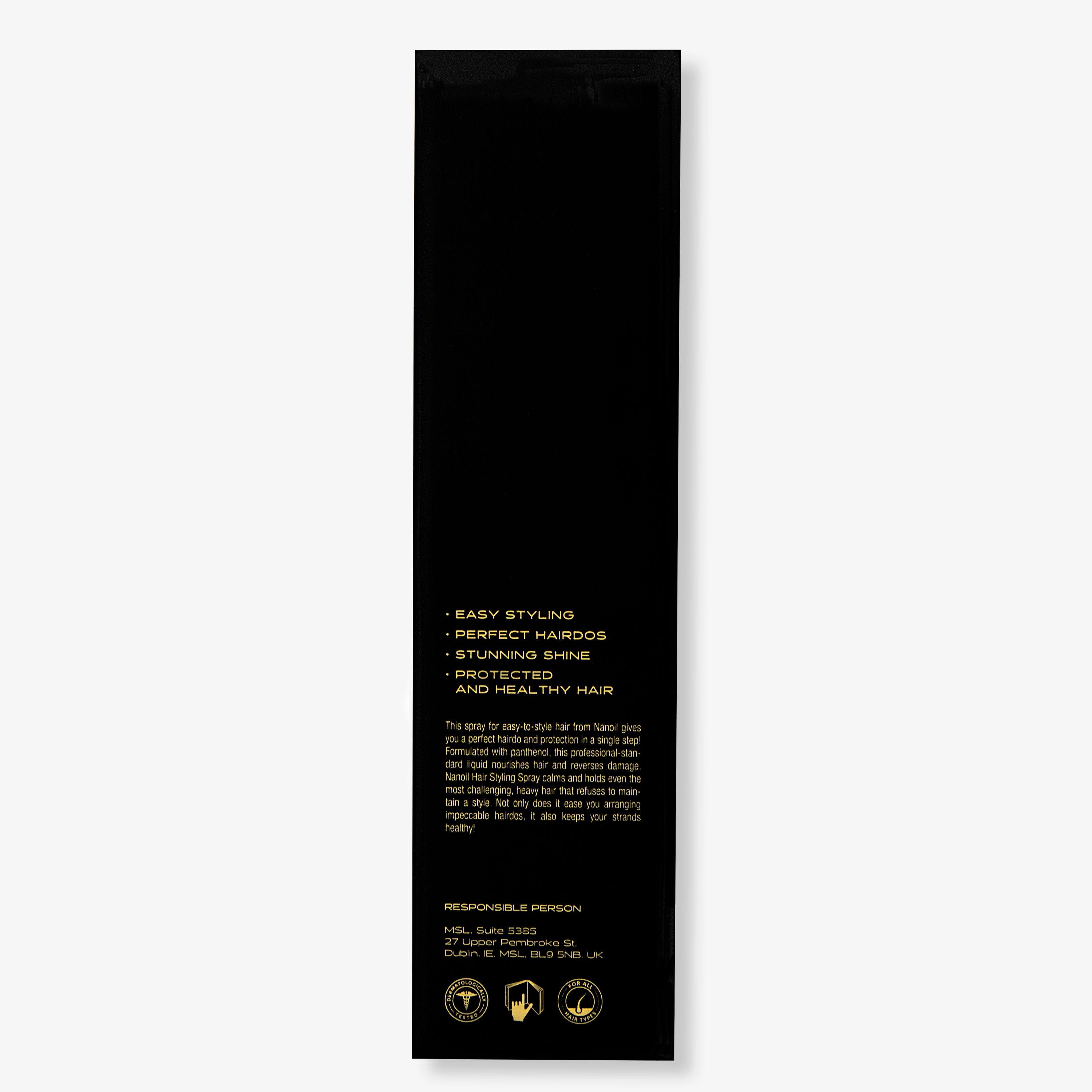 Nanoil heat protectant spray - SerumGeeks