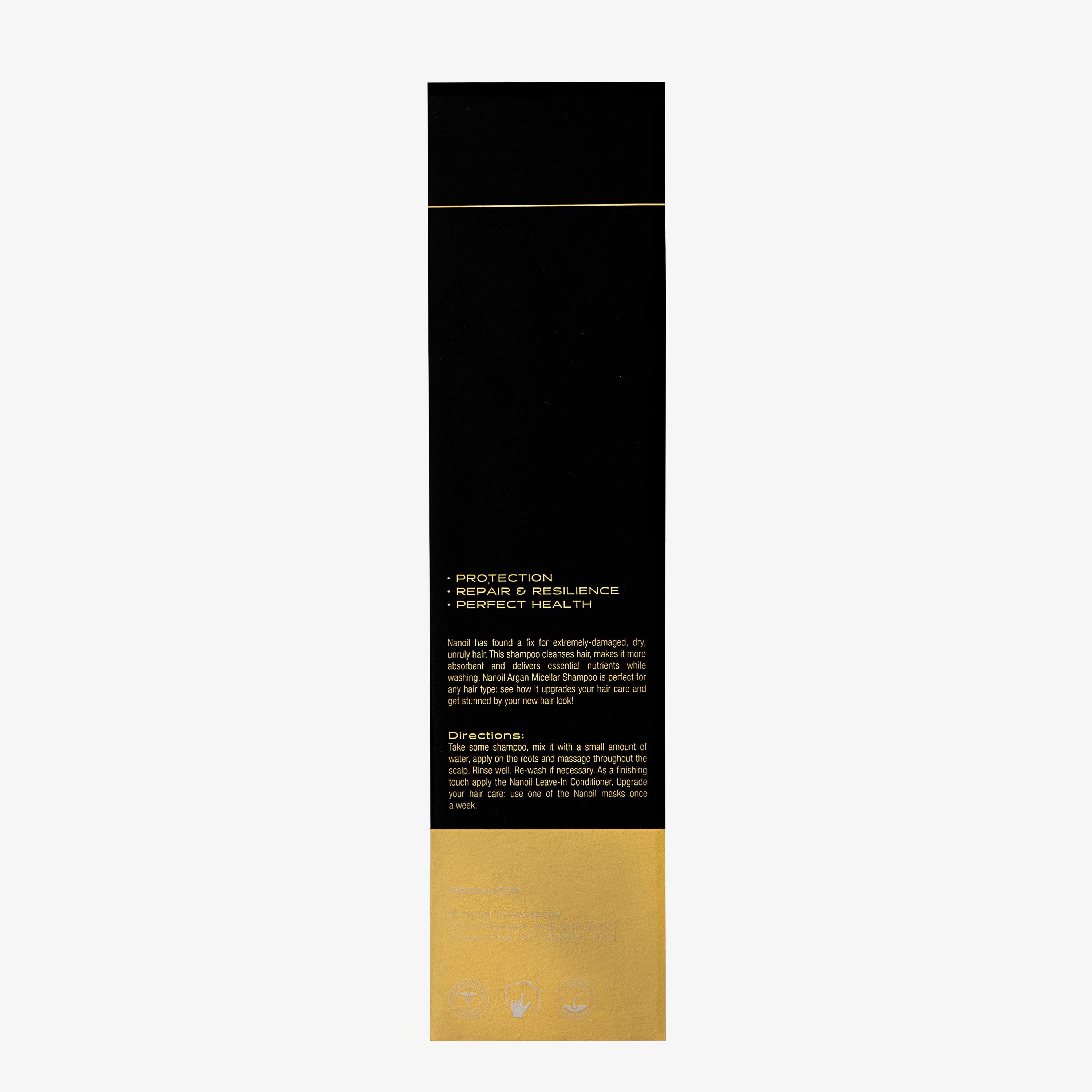 Nanoil argan micellar shampoo - SerumGeeks