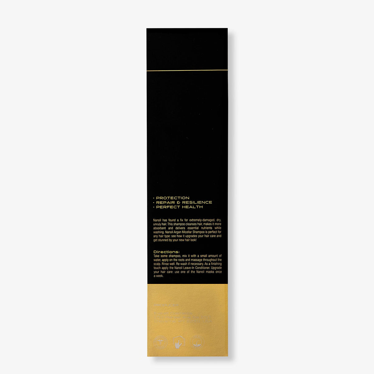 Nanoil argan micellar shampoo - SerumGeeks