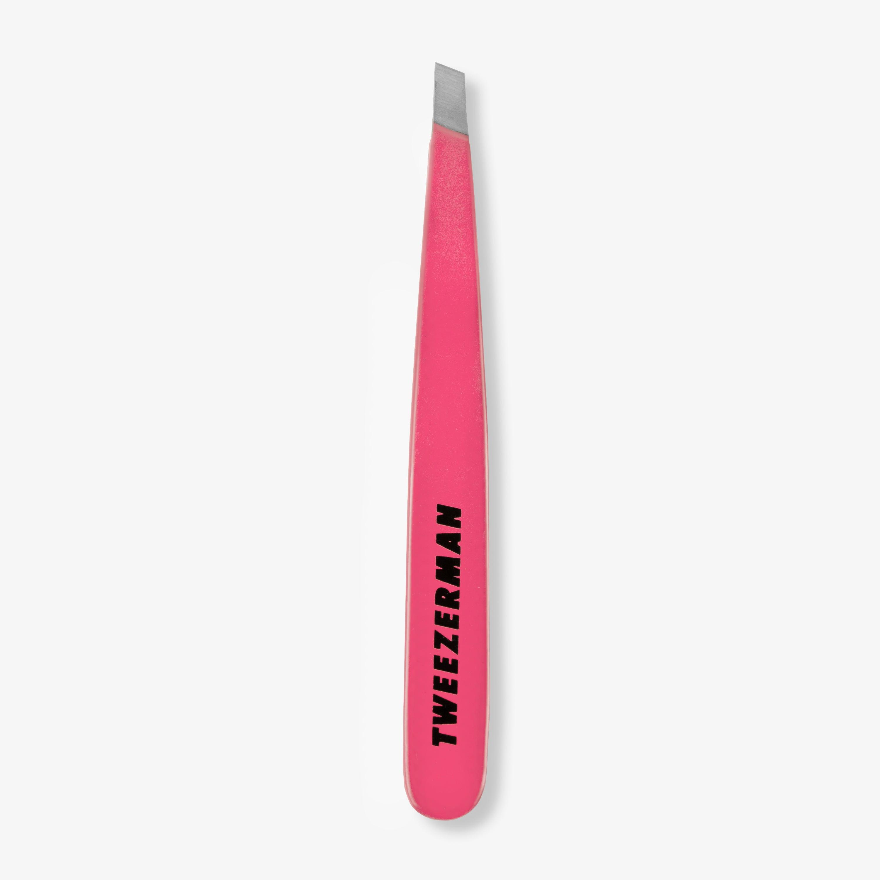 Tweezerman - Mini Slant tweezer Pink - SerumGeeks