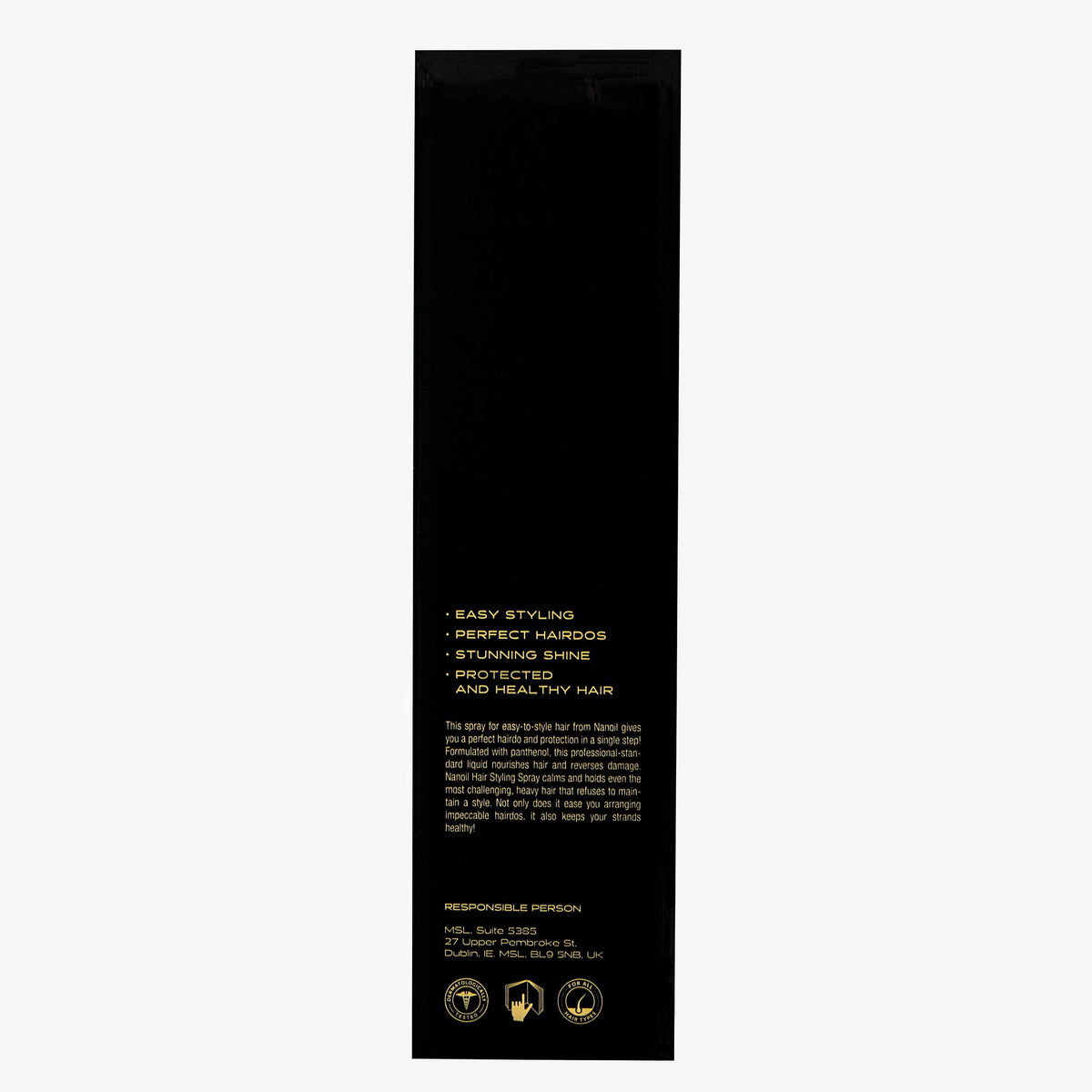 Nanoil hair styling spray - SerumGeeks