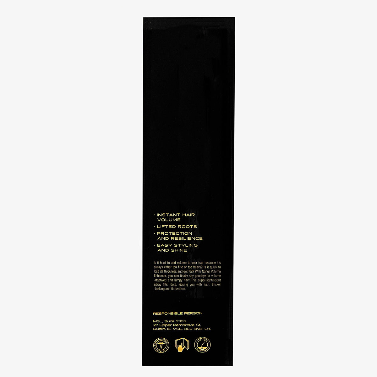Nanoil hair volume enhancer - SerumGeeks