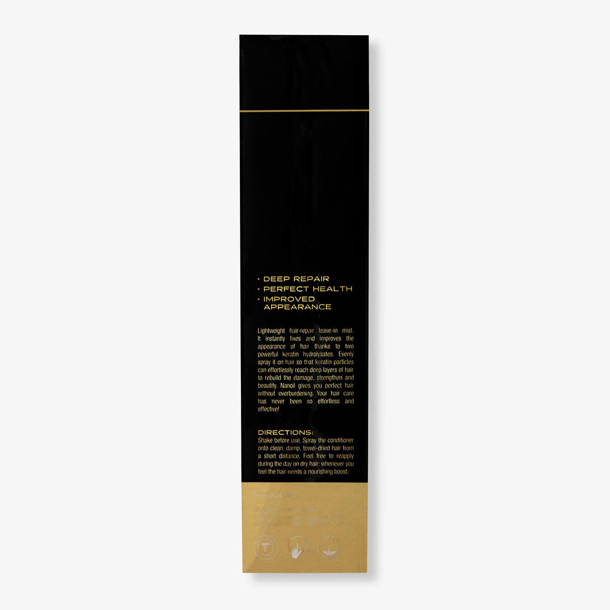 Nanoil keratin hair conditioner - SerumGeeks