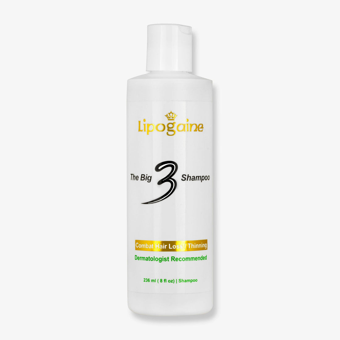 Lipogaine big 3 shampoo met 1% ketoconazol - SerumGeeks