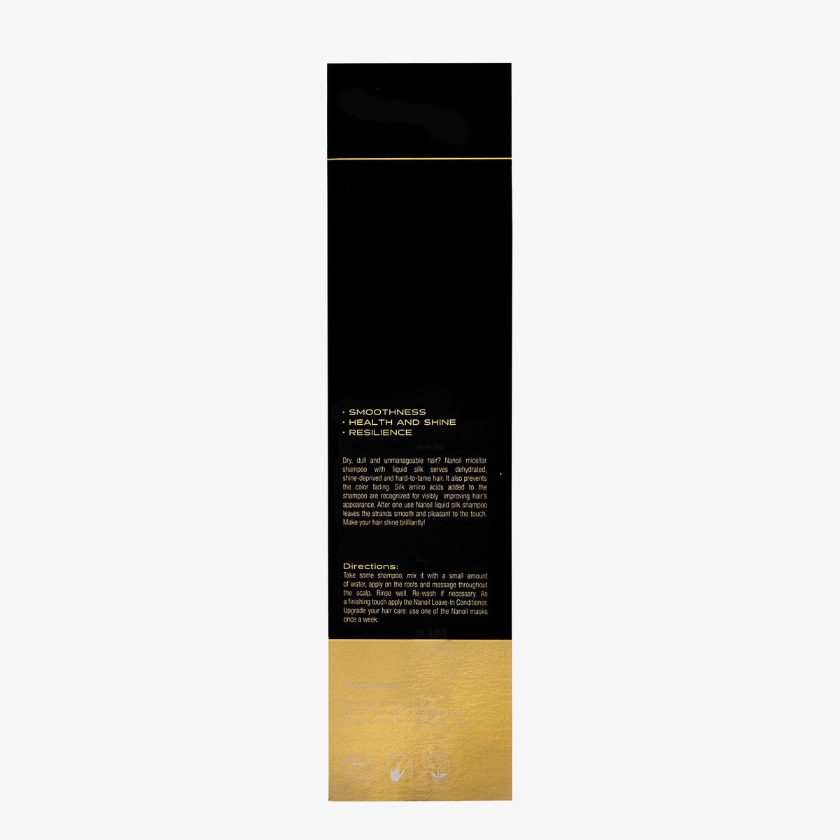 Nanoil liquid silk micellar Shampoo - SerumGeeks