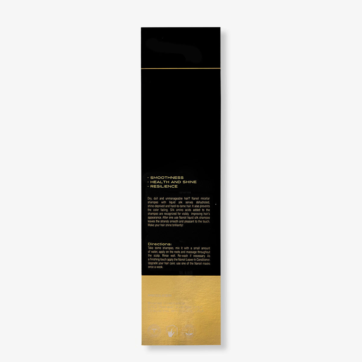 Nanoil liquid silk micellar Shampoo - SerumGeeks