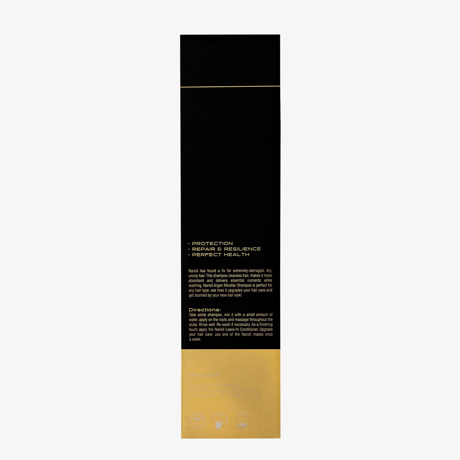 Nanoil argan micellar shampoo - SerumGeeks