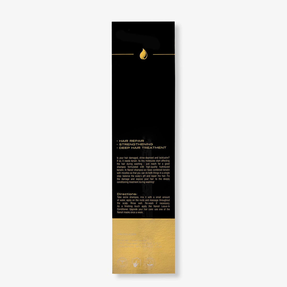 Nanoil micellar keratin shampoo - SerumGeeks