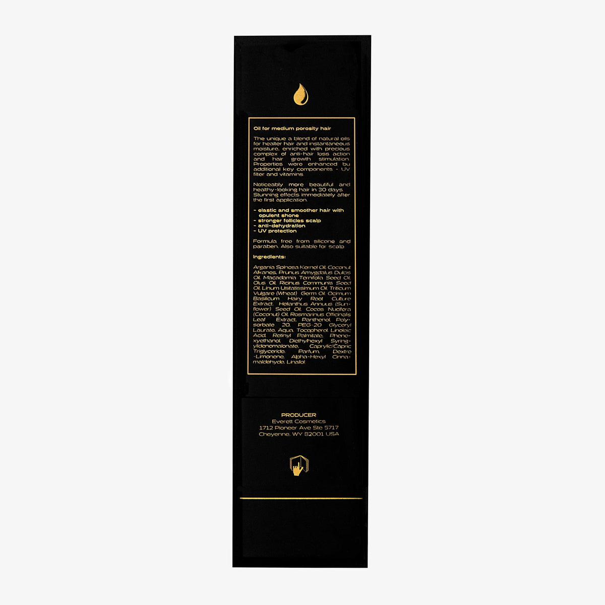 Nanoil medium porosity hair oil - SerumGeeks
