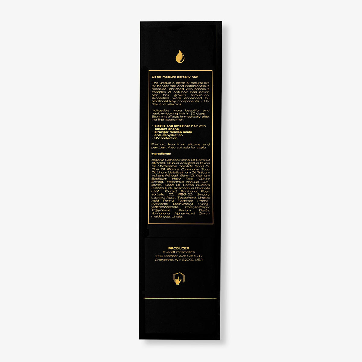 Nanoil medium porosity hair oil - SerumGeeks