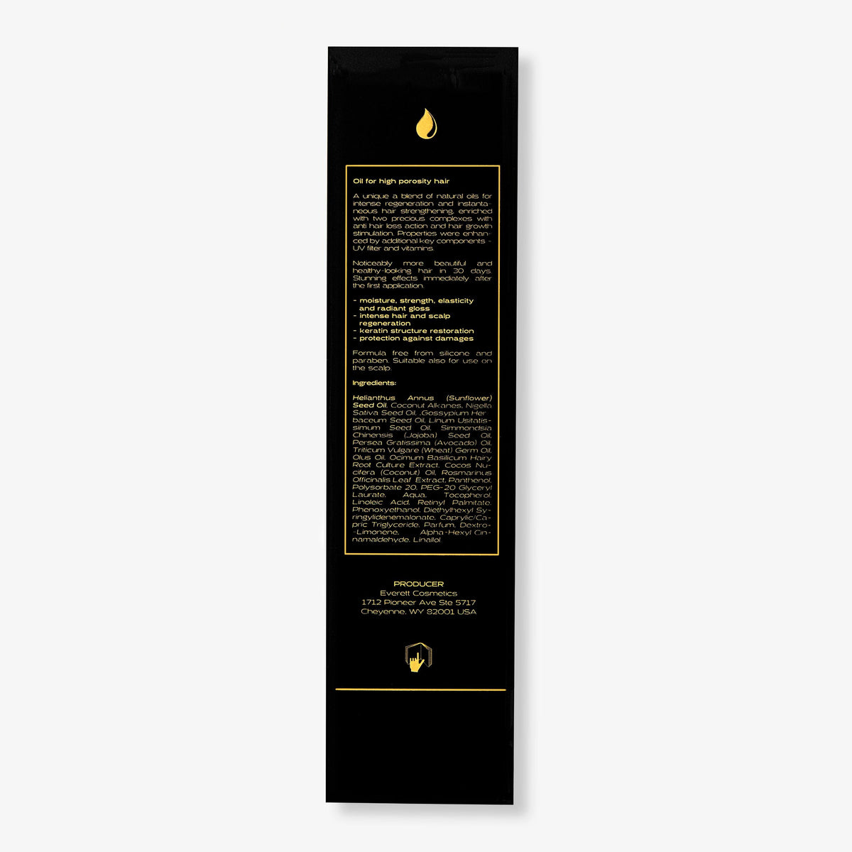 Nanoil high porosity hair oil - SerumGeeks